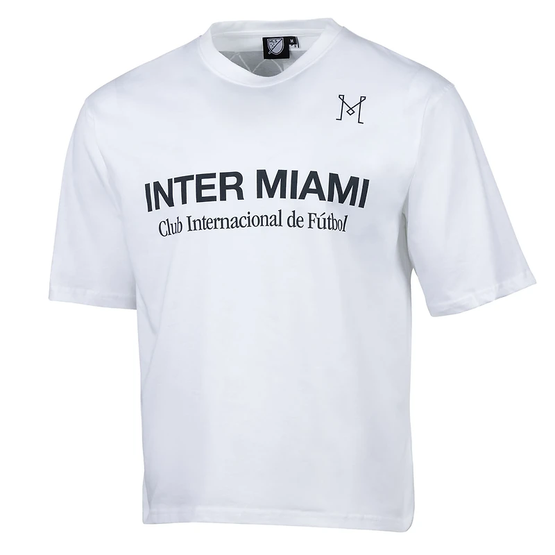 Men's Sport Design Sweden White Inter Miami CF Celestial Oversized Graphic T-Shirt