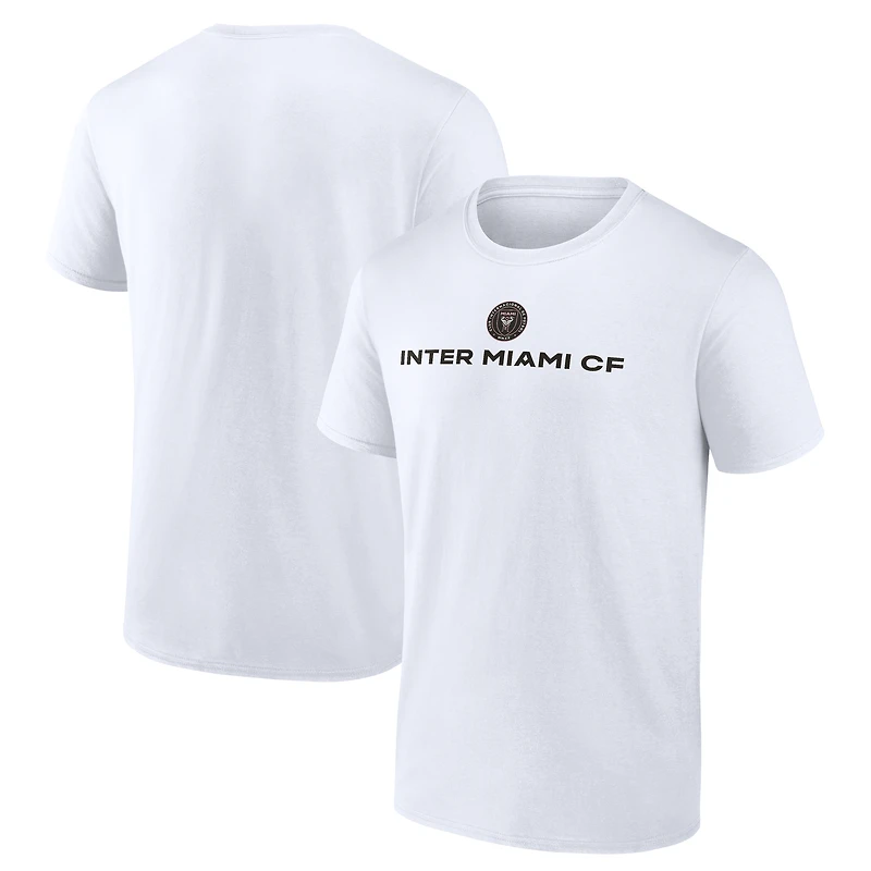 Men's White Inter Miami CF Shielded T-Shirt