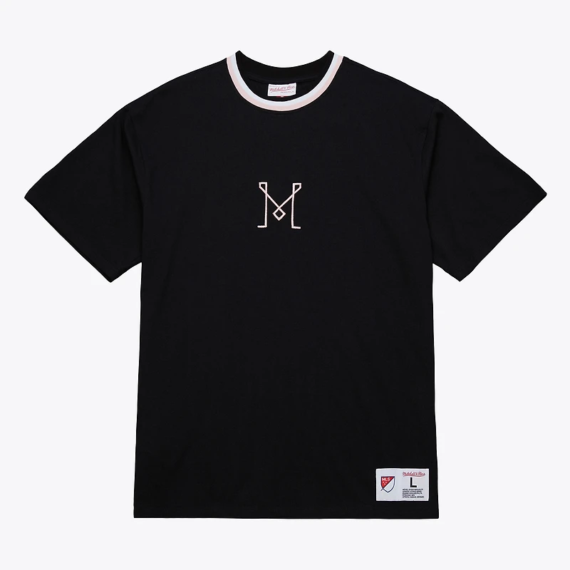 Mitchell & Ness  Black Inter Miami CF Playmaker T-Shirt