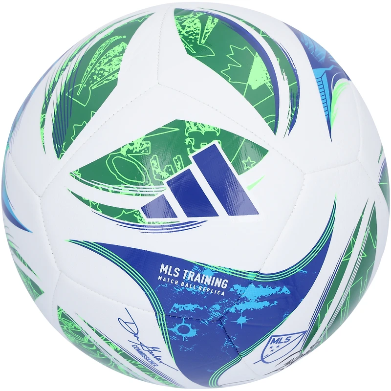 Sergio Busquets Inter Miami CF Autographed adidas 2025 MLS Soccer Ball