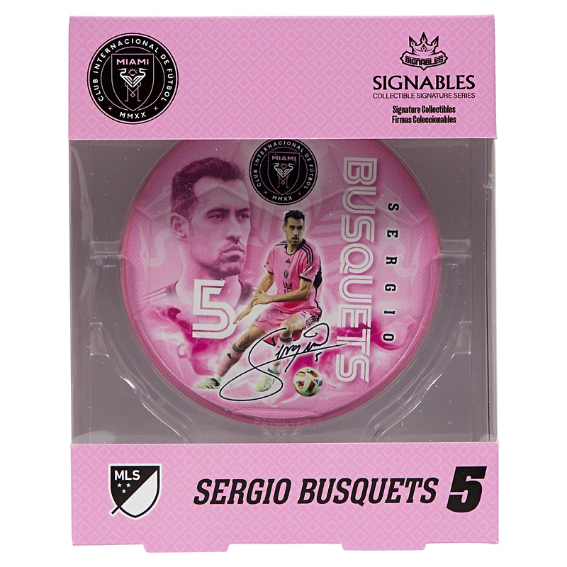 Signables Sergio Busquets Inter Miami CF 2024 Signature Sports à collectionner