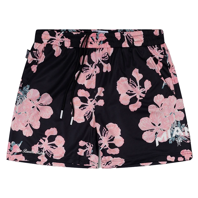 Short en maille unisexe Live Breathe Futbol noir Inter Miami CF
