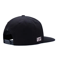 Casquette unisexe Live Breathe Futbol noire Inter Miami CF Swoop ajustable