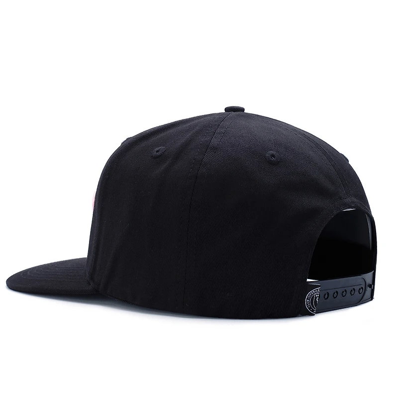 Casquette unisexe Live Breathe Futbol noire Inter Miami CF Swoop ajustable