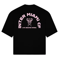 Unisex Live Breathe Futbol  Black Inter Miami CF Tunnel T-Shirt