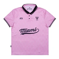 Unisex Live Breathe Futbol Pink Inter Miami CF Polo