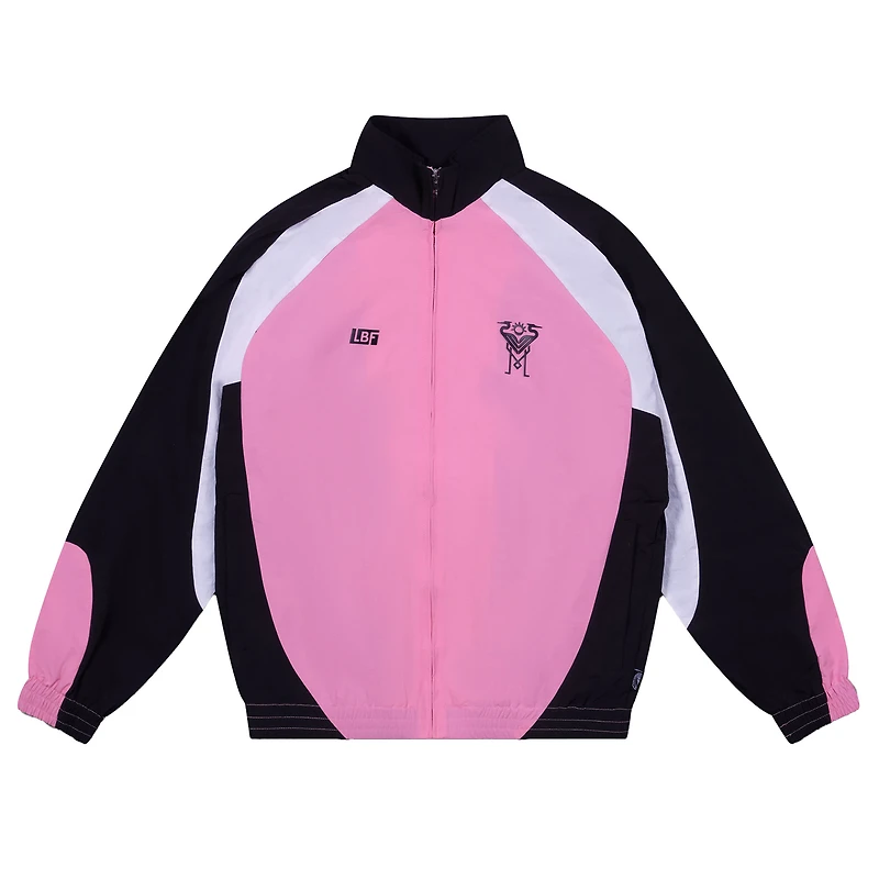 Unisex Live Breathe Futbol Pink Inter Miami CF Roadman Track Jacket