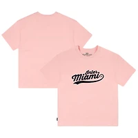 T-shirt unisexe rose Live Breathe Futbol Inter Miami CF