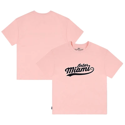 T-shirt unisexe rose Live Breathe Futbol Inter Miami CF