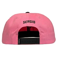 Casquette réglable unisexe Sergio Busquets rose Inter Miami CF Player
