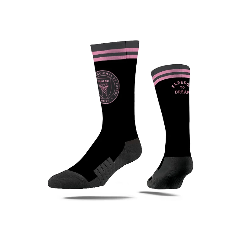 Chaussettes unisexes Strideline Inter Miami CF Jersey Hook Premium Crew