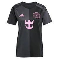 Women's adidas Lionel Messi Black Inter Miami CF 2025 The Fortitude Kit Replica Player Jersey