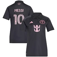 Women's adidas Lionel Messi Black Inter Miami CF 2026 Presagio Replica Jersey