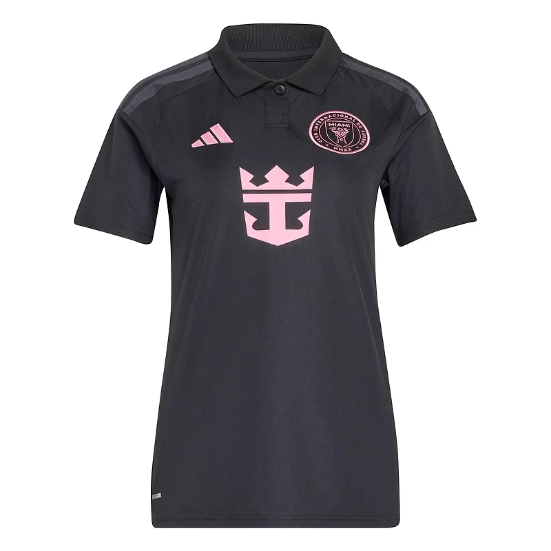 Women's adidas Lionel Messi Black Inter Miami CF 2026 Presagio Replica Jersey