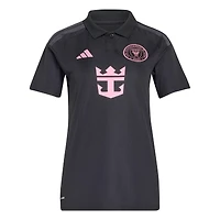 Women's adidas Lionel Messi Black Inter Miami CF 2026 Presagio Replica Jersey