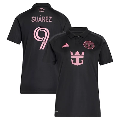 Women's adidas Luis Suárez Black Inter Miami CF 2026 Presagio Replica Jersey