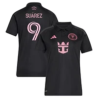 Women's adidas Luis Suárez Black Inter Miami CF 2026 Presagio Replica Jersey