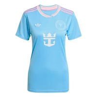 Maillot réplique bleu Lionel Messi Inter Miami CF 2025 pour femme adidas Originals