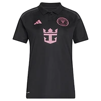 Women's adidas Rodrigo De Paul Black Inter Miami CF 2026 Presagio Replica Jersey