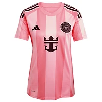 Women's adidas Rodrigo De Paul Light Pink Inter Miami CF 2025 Euforia Replica Player Jersey
