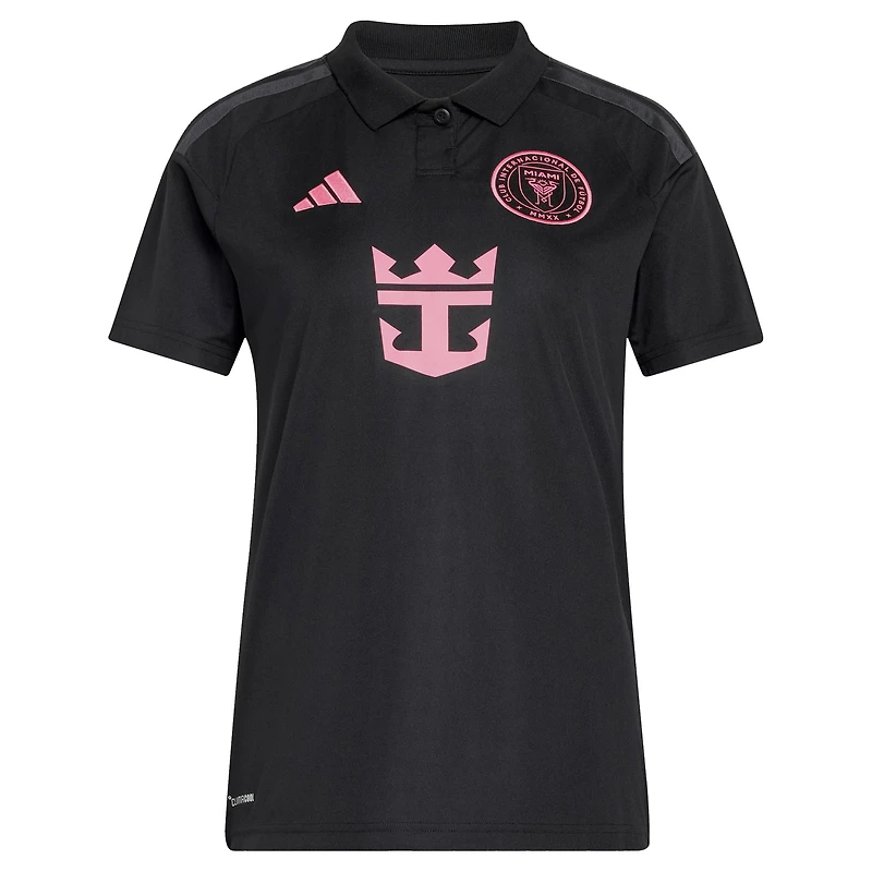 Women's adidas Sergio Reguilón Black Inter Miami CF 2026 Presagio Replica Jersey