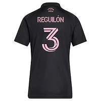 Women's adidas Sergio Reguilón Black Inter Miami CF 2026 Presagio Replica Jersey