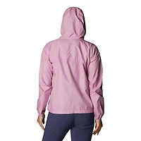 Coupe-vent rose Columbia Inter Miami CF Flash Challenger Omni-Shade entièrement zippé pour femme