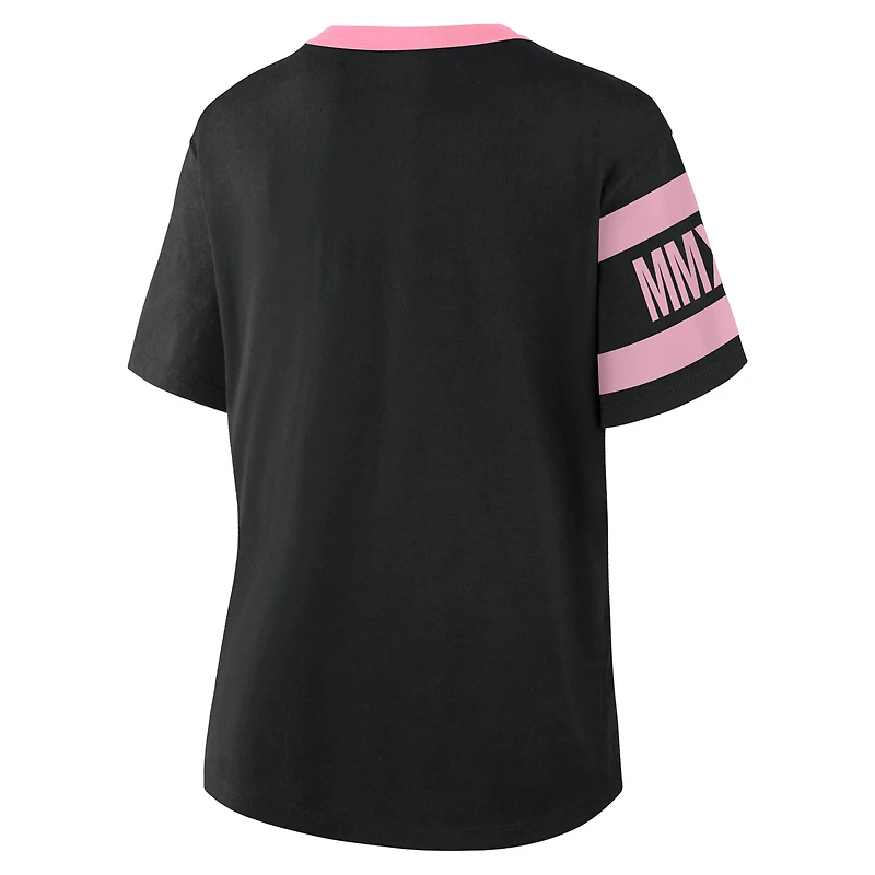 T-shirt noir pour femme Fanatics Inter Miami CF Defender Pairing Legacy