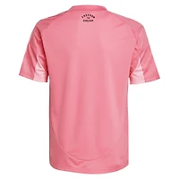 Maillot réplique adidas rose clair Inter Miami CF 2025 Euforia pour jeunes