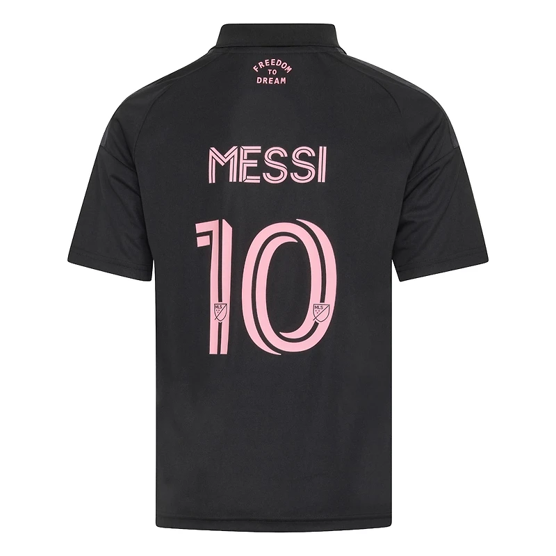 Maillot réplique adidas Lionel Messi noir Inter Miami CF 2026 Presagio pour enfant