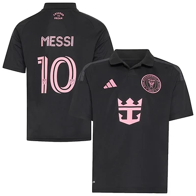 Maillot réplique adidas Lionel Messi noir Inter Miami CF 2026 Presagio pour enfant