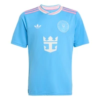 Maillot réplique bleu Inter Miami CF 2025 pour jeune adidas Originals Lionel Messi