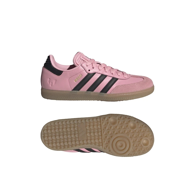 Youth adidas Pink Lionel Messi Samba Shoes