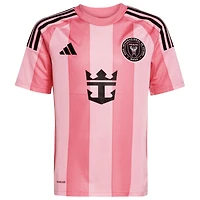 Maillot De joueur adidas Rodrigo Paul rose clair Inter Miami CF 2025 Euforia Replica pour jeune