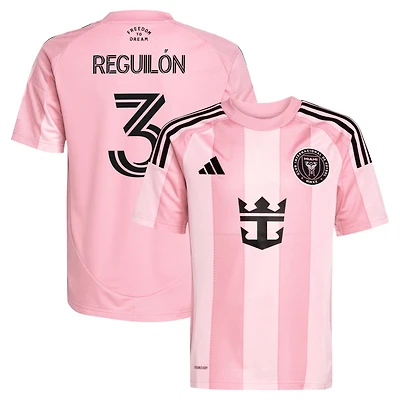 Maillot adidas Sergio Reguilón Inter Miami CF 2025 Euforia Replica rose pour enfant