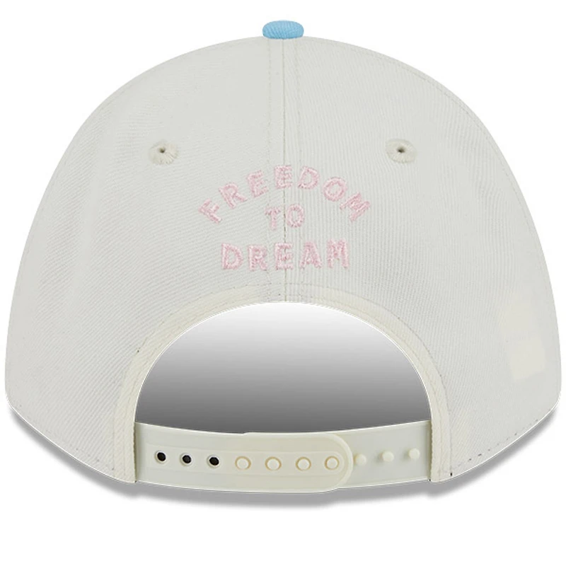 Casquette ajustable New Era bleu clair Inter Miami CF 2025 avec crochet 9FORTY M-Crown