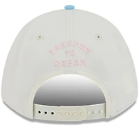 Casquette ajustable New Era bleu clair Inter Miami CF 2025 avec crochet 9FORTY M-Crown