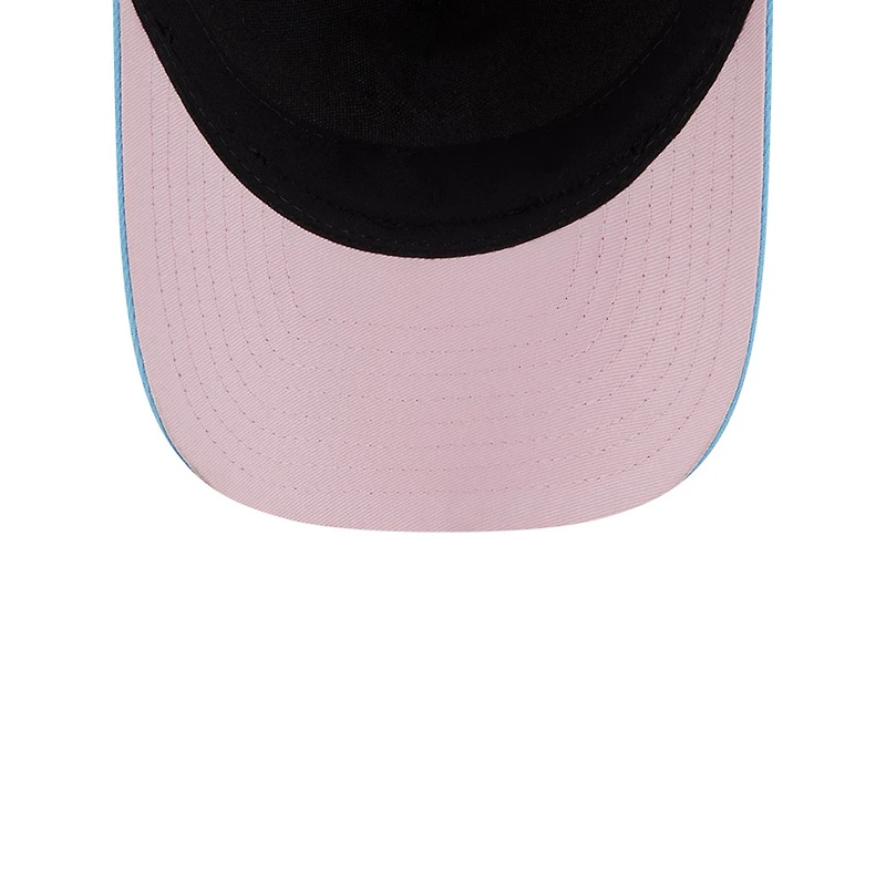 Casquette ajustable New Era bleu clair Inter Miami CF 2025 avec crochet 9FORTY M-Crown
