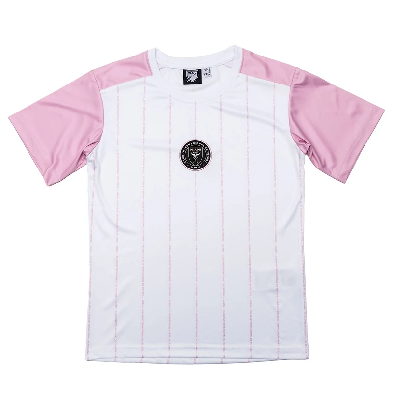 Youth Sport Design Sweden  White Inter Miami CF Club T-Shirt