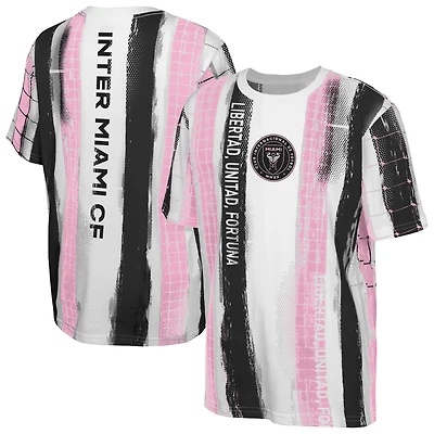 Youth White Inter Miami CF High Stepping T-Shirt