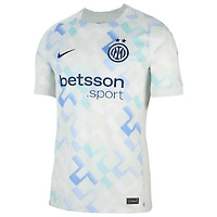Men's Nike Aqua Inter Milan 2025/26 Away Replica Jersey