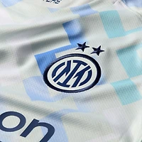 Men's Nike Aqua Inter Milan 2025/26 Away Replica Jersey