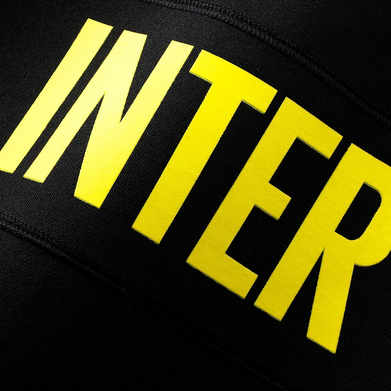 Maillot de football Nike noir Inter Milan 2025 x NFL pour homme