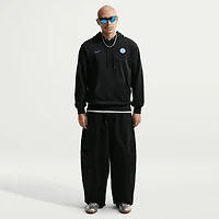 Men's Nike Black Inter Milan Club Crest Fleece Hoodie
