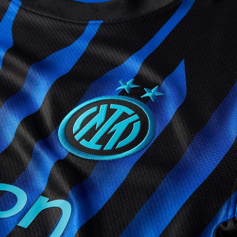 Maillot Nike bleu domicile Inter Milan 2025/26 pour homme