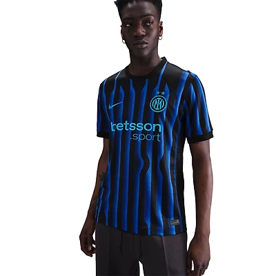 Maillot Nike bleu domicile Inter Milan 2025/26 pour homme