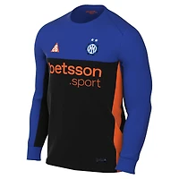 Men's Nike  Blue Inter Milan 2025/26 Stadium Replica Long Sleeve Jersey