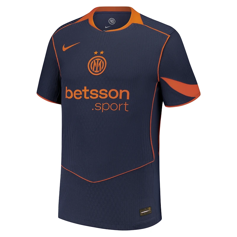 Men's Nike  Blue Inter Milan 2025/26 Third Authentic Jersey
