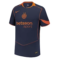 Men's Nike  Blue Inter Milan 2025/26 Third Authentic Jersey