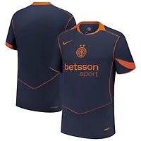 Men's Nike  Blue Inter Milan 2025/26 Third Authentic Jersey